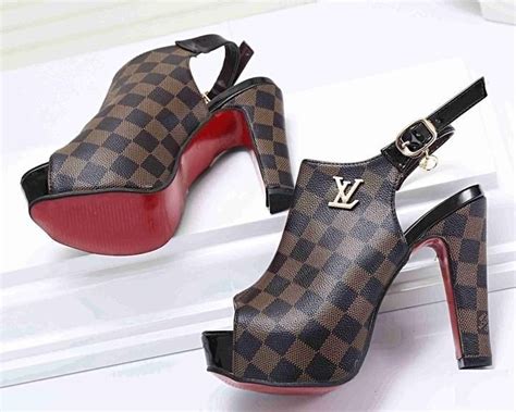 blue louis vuitton heels|Louis Vuitton heels women.